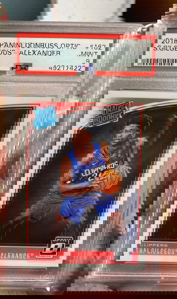 2018 Donruss Optic Shai Gilgeous Alexander Rookie PSA 9