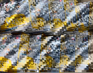 (10) 2020 Select NFL Football Mega Box