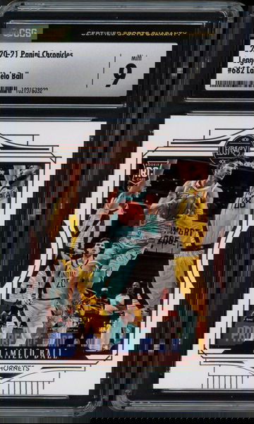 2020-21 Panini Chronicles Legacy LaMelo Ball #682 CSG 9 Mint Hornets