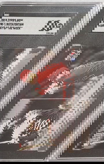 Ruth/Ohtani 10 gem topps 2018