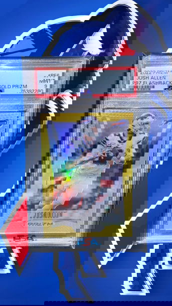 JOSH ALLEN PANINI PRIZM FLASHBACK GOLD /10