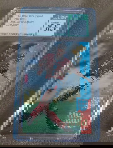 1997 UPPER DECK #83 GARETH SOUTHGATE CSG 8.5 THE SQUAD 3 Lions ROOKIE #D'/5000