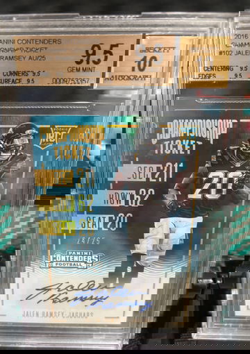 2016 Panini Contenders Championship Ticket Rookie Jalen Ramsey /25