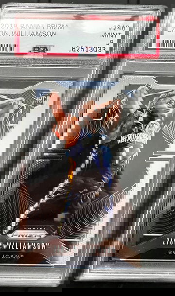 2019 Panini Prizm Zion Williamson PSA 9