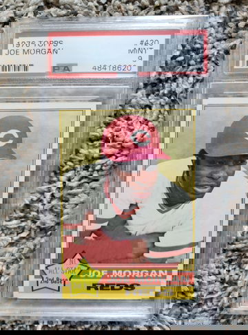 1976 Topps Joe Morgan PSA 9 