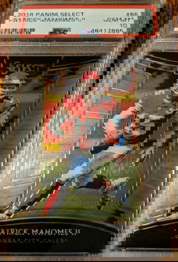 2018 Patrick Mahomes Select PSA 10 GEM