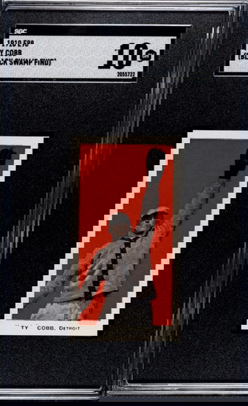 1910 E98 Ty Cobb- “A Black Swamp Find” SGC 10