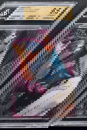 1994 Flair wave of the future Alex Rodriguez BGS 9.5