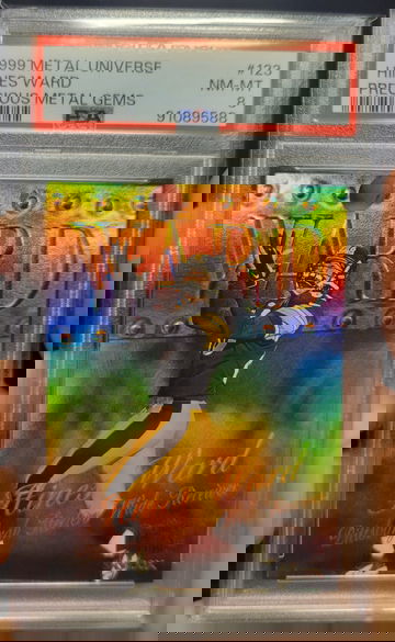 1999 Hines Ward Steelers Metal Universe PMG /50