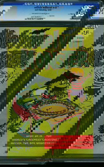 MELVIN MONSTER #10, CGC 9.8 NM/MT