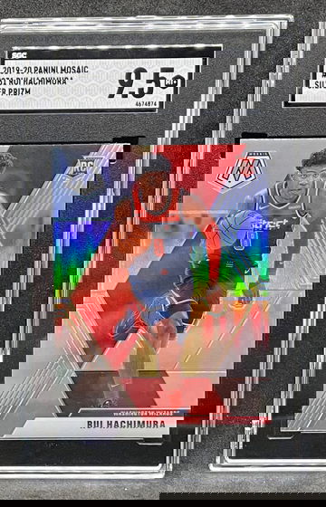 2019-20 Mosaic Silver Rui Hachimura SGC 9.5 Rookie RC 