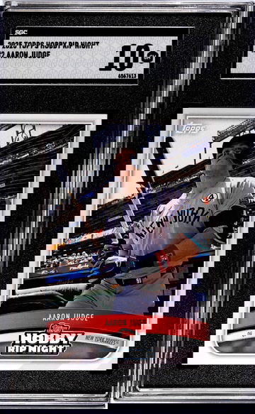 2025 Topps Hobby Rip Night #2 Aaron Judge SGC 10