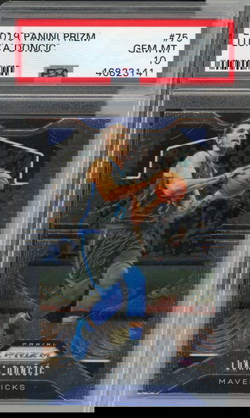 2019 Panini Prizm Luka Donci #75 PSA 10