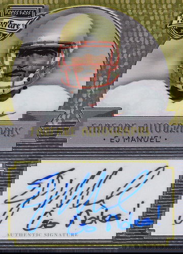 2013 Press Pass Fanfare EJ Manuel #FF-EM Gold Auto