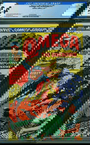 OMEGA THE UNKNOWN #1, CGC 9.4 NM