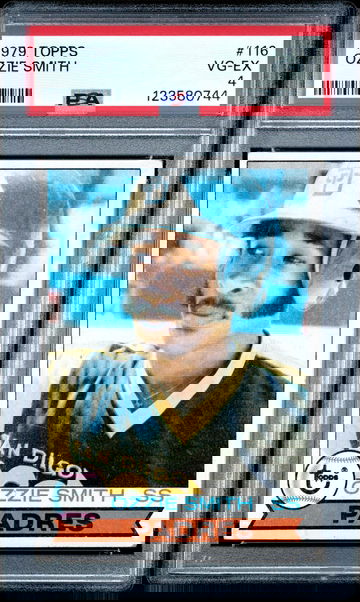 1979 Topps Ozzie Smith #116 PSA 4