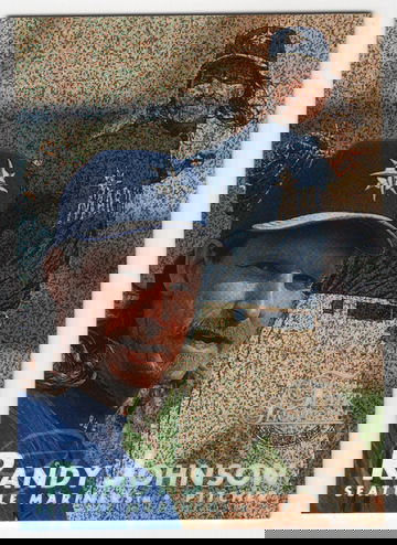 1997 FLAIR SHOWCASE ROW 0 RANDY JOHNSON # 20 HOF