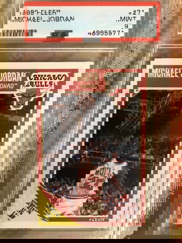 1989 Fleer Michael Jordan PSA 9 MINT