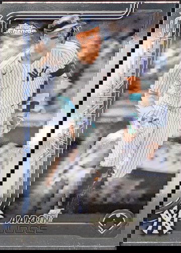 2025 Topps Chrome #99 Aaron Judge New York Yankees