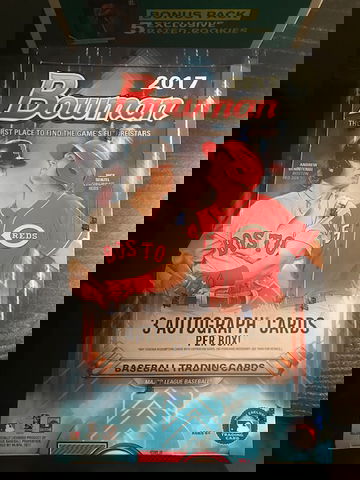 2017 bowman jumbo baseball box has acuna first autos!