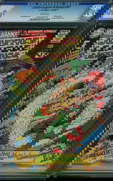 JUSTICE LEAGUE OF AMERICA #67, CGC 6.0 FN