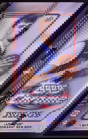 2025-26 Topps Chrome Basketball NBA Hobby Box