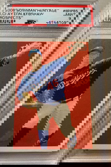 Clayton Kershaw PSA 9