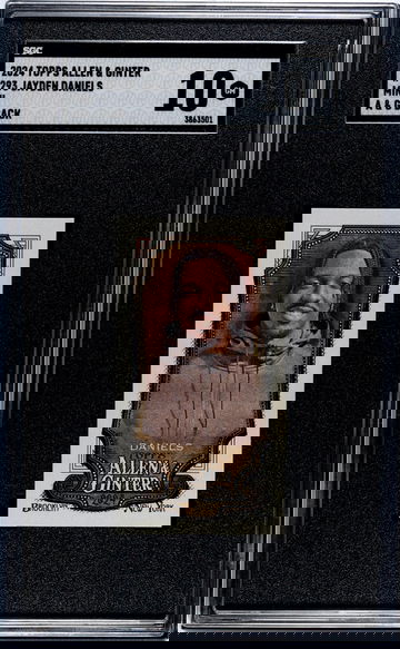 2024 Topps Allen & Ginter #293 Jayden Daniels Mini A & G Back SGC 10
