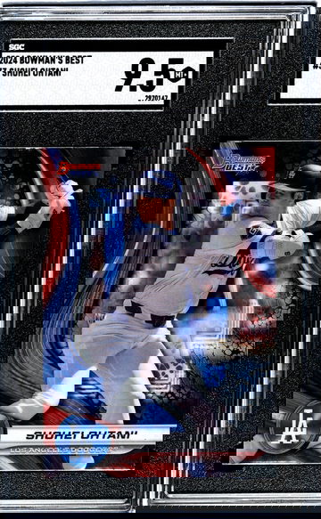 2024 Bowman's Best #33 Shohei Ohtani SGC 9.5