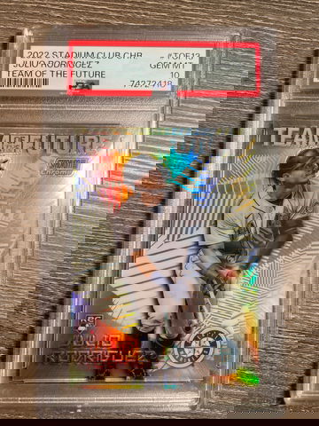 2022 Stadium Club Chrome Team Of The Future Julio Rodriguez Rc PSA 10 GEM MINT