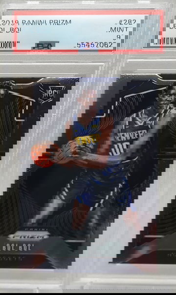 2019 Panini Prizm Bol Bol Rookie PSA 9