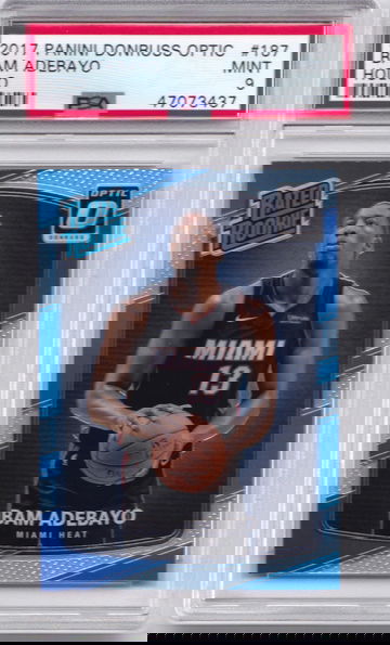 2017 Bam Adebayo Optic Holo PSA 9