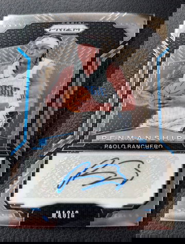 2024-25 Prizm Basketball Paolo Banchero Penmanship Auto PNM-PBM Orlando Magic 