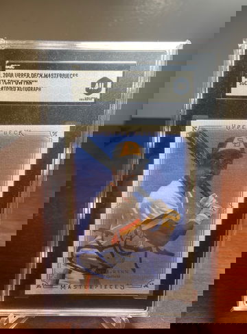 2008 Upper Deck Master Pieces Tony Gwynn Auto Authentic