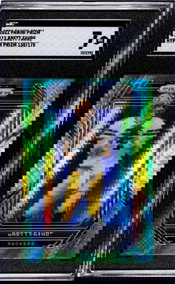 2022 Panini Prizm Hyper Brett Favre #111 /175 SGC 7