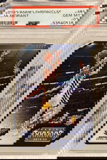 2019 Chronicles #84 Ja Morant PSA 10 Memphis Grizzlies