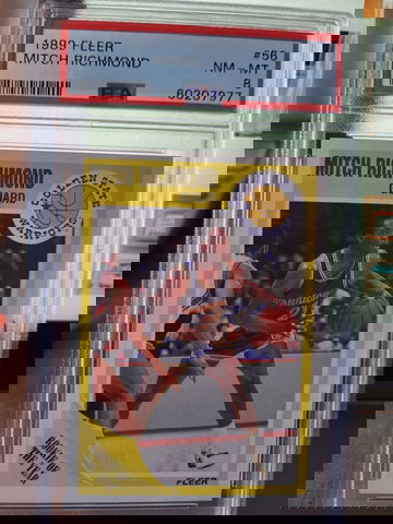 1989 fleer Mitch Richmond RC