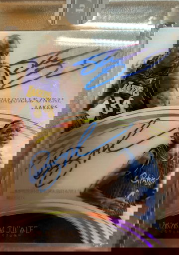 2015 Shaquille O’Neal / Penny Hardaway Panini Immaculate Collection 1/1 (Black Box) Dual Autograph