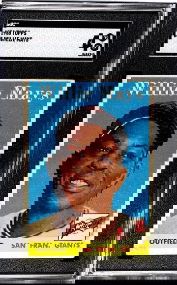 1958 Topps Willie Mays SGC 4 (VG-EX) San Francisco Giants HOF