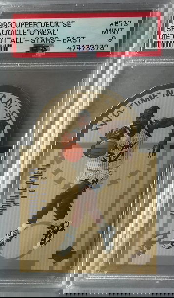 Shaquille O’Neal 1993 Upper Deck SE Die-Cut All-Stars #E13 -PSA 9 Mint