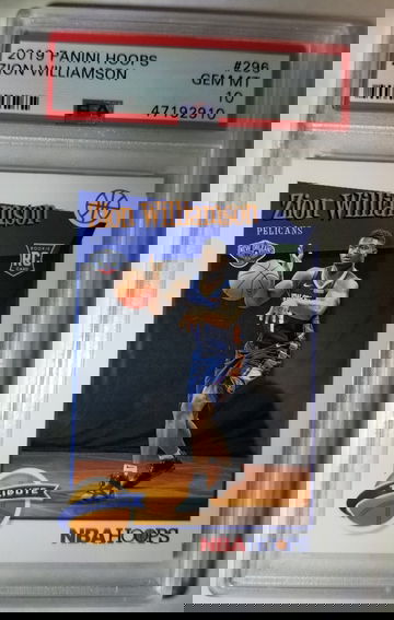 2019 Zion Williamson Hoops tribute #296 PSA 10 (Ships from Canada)