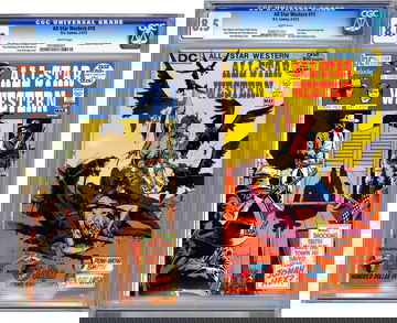 ALL STAR WESTERN #10-11 CGC 8.0-8.5 1ST & 2ND JONAH HEX TONY DEZUNIGA CVRS 1972