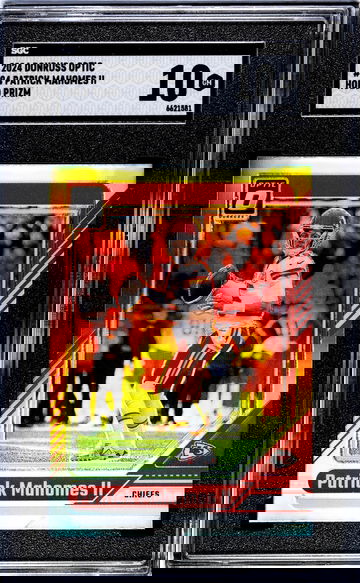 2024 Donruss Optic #94 Patrick Mahomes II Holo Prizm SGC 10