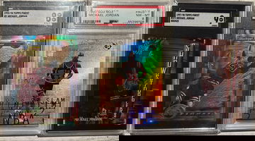 3 Graded Michael Jordan Cards