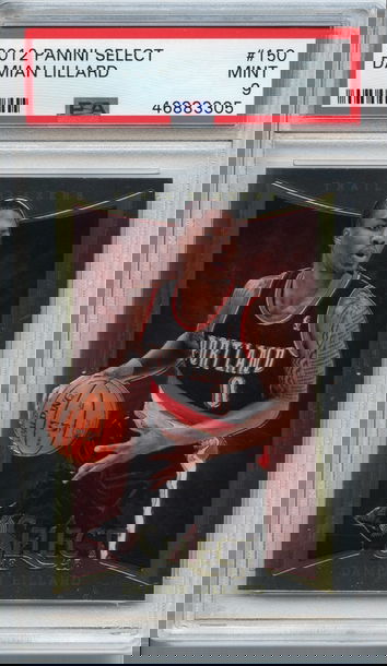 Damian Lillard Select Rookie PSA 9