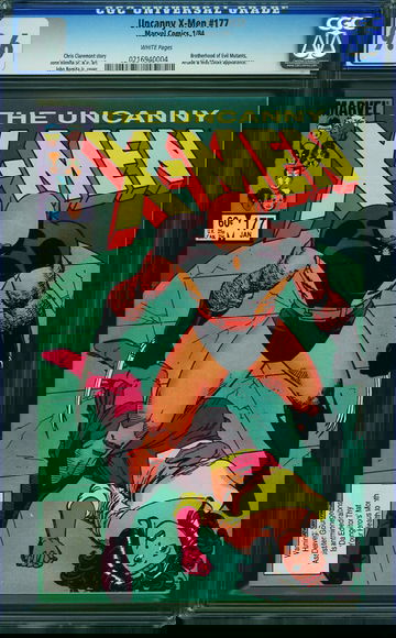 X-MEN #177, CGC 9.6 NM+