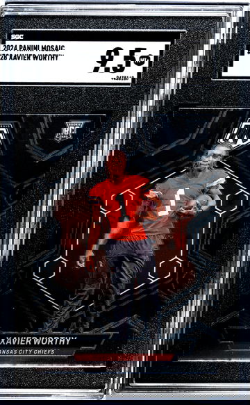 2024 Mosaic #328 Xavier Worthy SGC 9.5