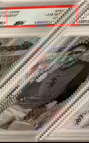 2020 Topps Luis Robert Sp psa 10