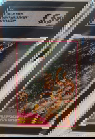 1981-82 Topps Magic Johnson SGC 5.5