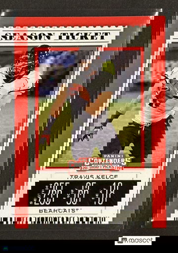 TRAVIS KELCE Kansas City Chiefs / Cincinnati Bearcats 2019 Panini Contenders